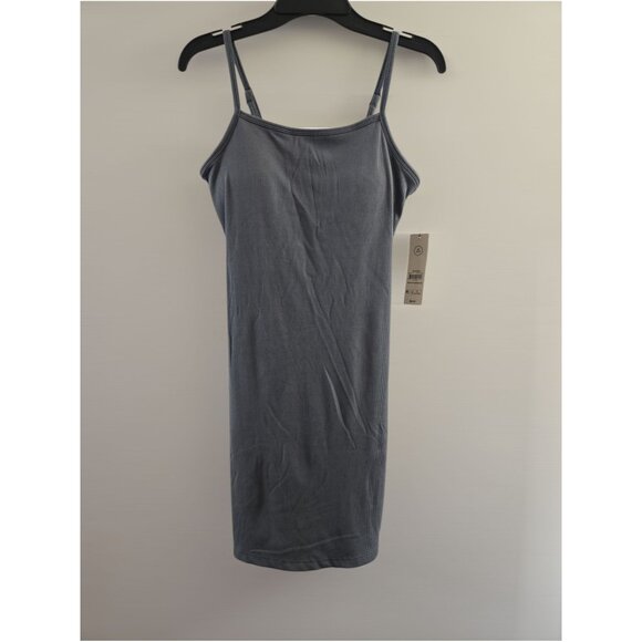 NWT Women’s Green Ribbed Cami Mini Dress – Size XS (0–2) – Summer Style - Picture 4 of 6